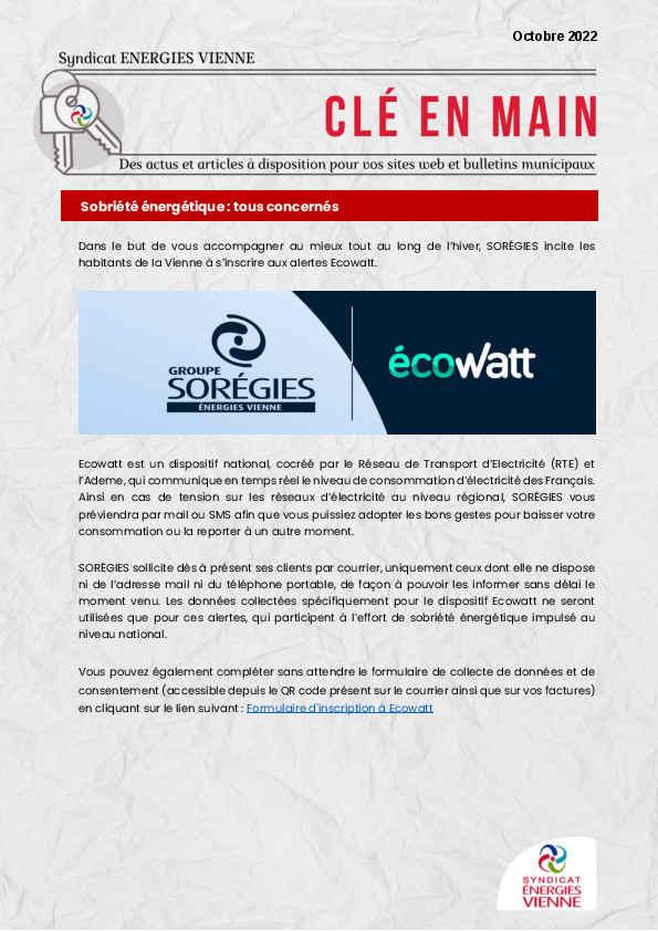 octobre 2022 cle en main